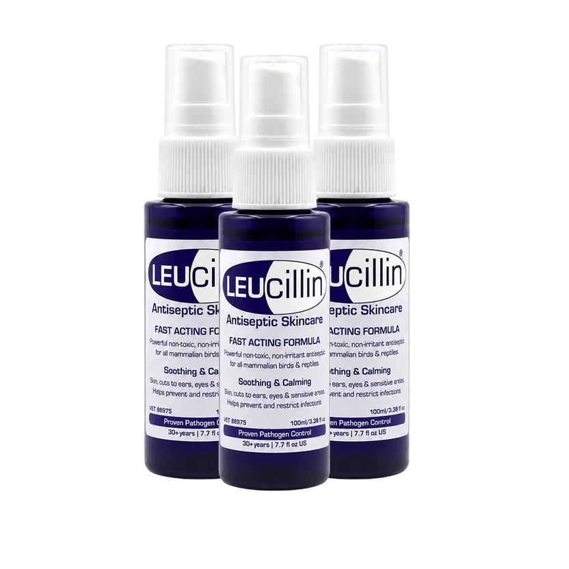 3 Pack Leucillin Antiseptic Spray 30ml