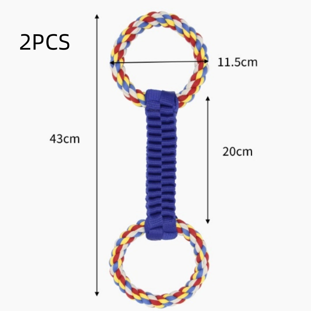 Pet Monty Dog Tug Toy – Interactive Tooth Cleaning String