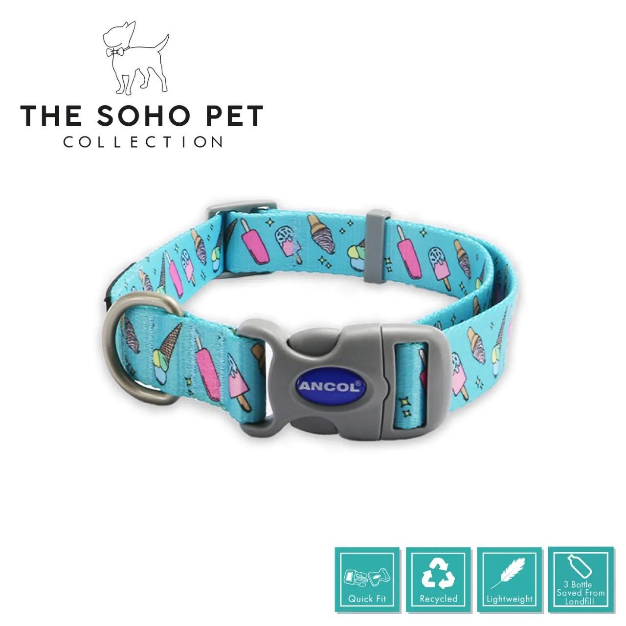 Soho Pet Collection Dinosaur Patterned Collar 45-70cm