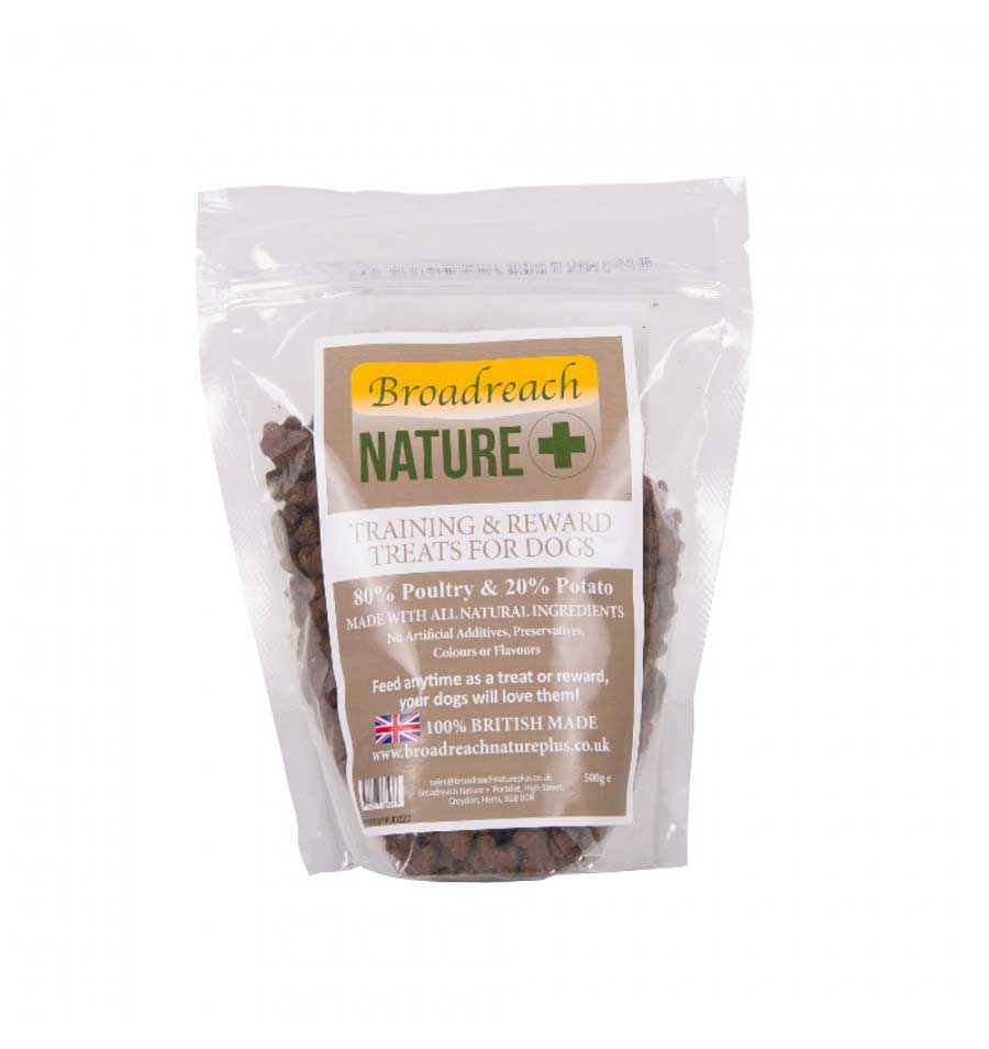80% Poultry and Potato Natural Training and Reward Treats for Dogs and Puppies