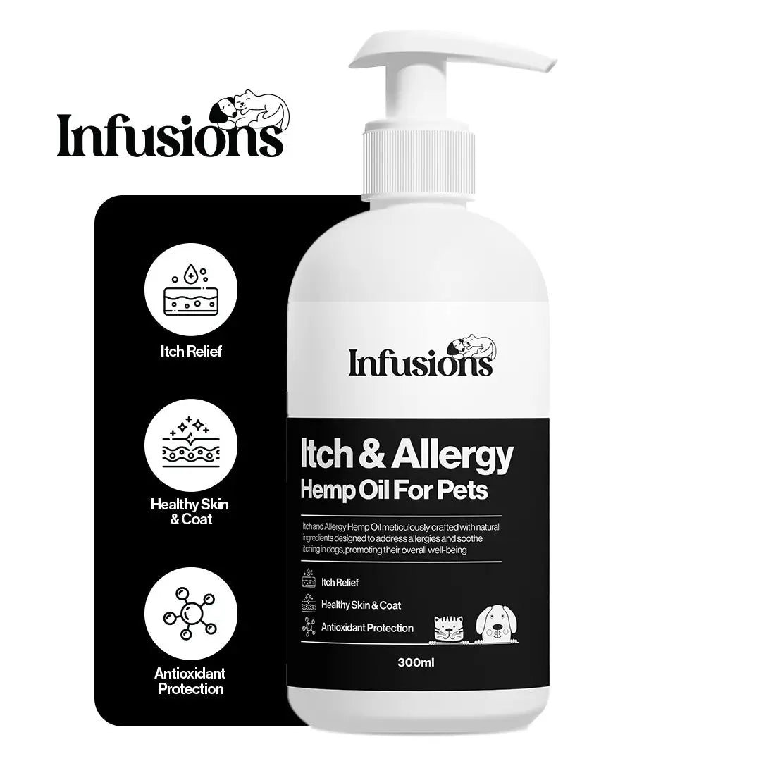 Itch & Allergy Hemp Oil For Pets