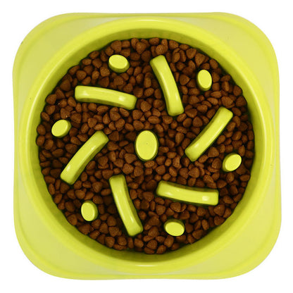 Anti-choking Slow Food Bowl Dog Bowl