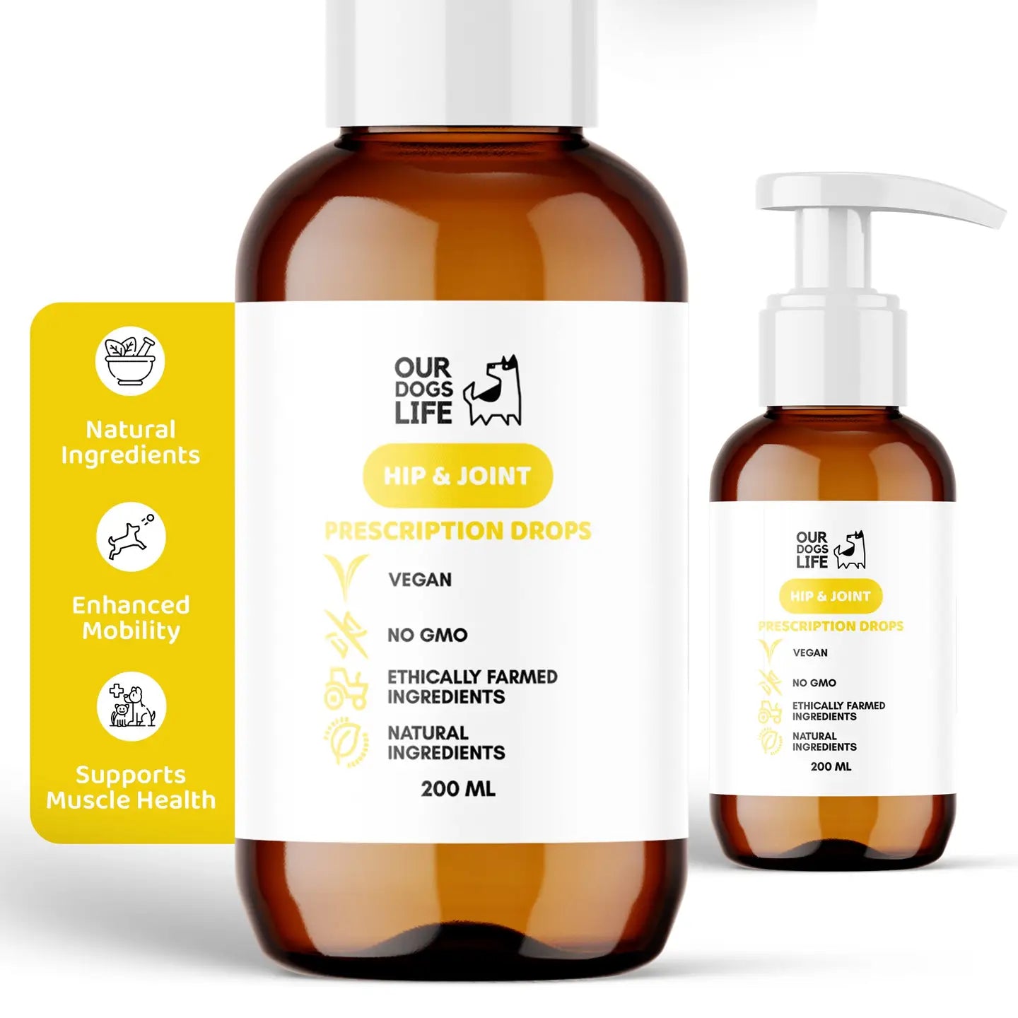 Joint & Hip Supplement Drops For Dogs
