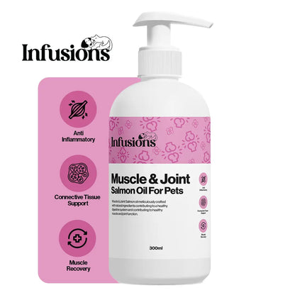 Muscle & Joint Salmon Oil For Pets