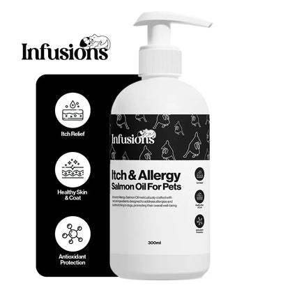 Itch & Allergy Salmon Oil For Pets