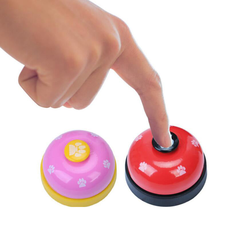 Pet Monty Cat And Dog Trainer Pet Footprints Ringing The Bell