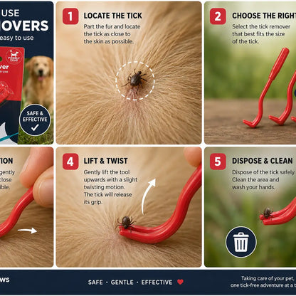 Poorly Paws Tick Removers