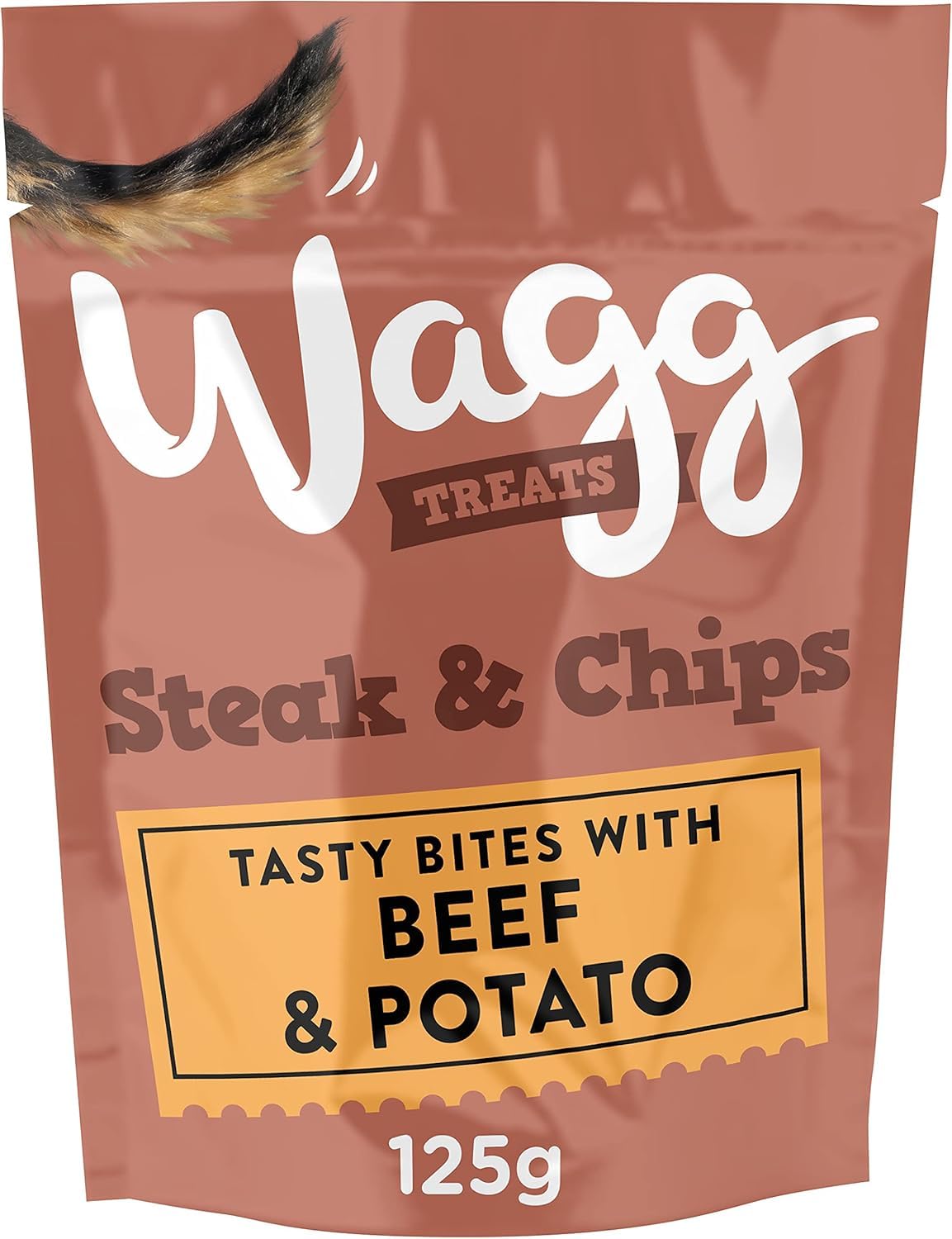 Wagg Fish Finger & Chips Tasty Bites Fish & Potato Dog Treats 125g (Pack of 7) - Oven Baked