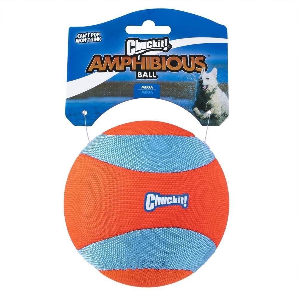 Chuckit! Amphibious Bumper Dog Toy – Water-Friendly Dog Toy for Interactive Play, 23cm (Pack of 1)