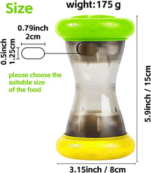 AUSCAT Dog Treat Dispensing Toy, Slow Feeder, Interactive Dog Puzzle Toys for Small and Medium Breeds, Dog Enrichment Toys to Keep Them Busy(Not for Aggressive Chewers) (2PCS)