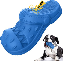RUXAN Dog Chew Toys Indestructible - Squeaky Interactive Dog Toys for Teeth Cleaning, Rubber Dog Chew Toy with Beef Flavor for Small Medium Large Aggressive Chewers