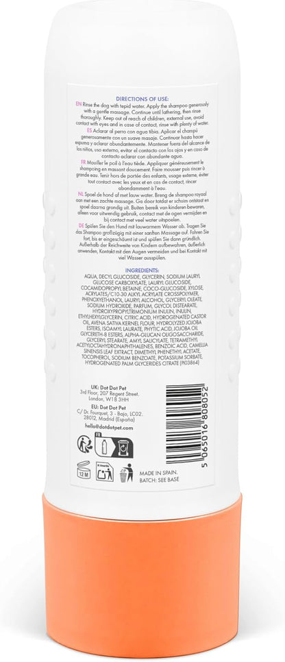 Deshedding Dog Shampoo and Conditioner for Double Coats - Reduces Shedding - Gentle, Hypoallergenic & Vegan, Low-Irritation Fragrance Dog Shampoo Sensitive Skin & Itchy Skin - Soft & Shiny Fur - 280ml