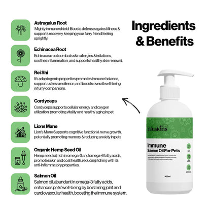 Immune Salmon Oil For Pets