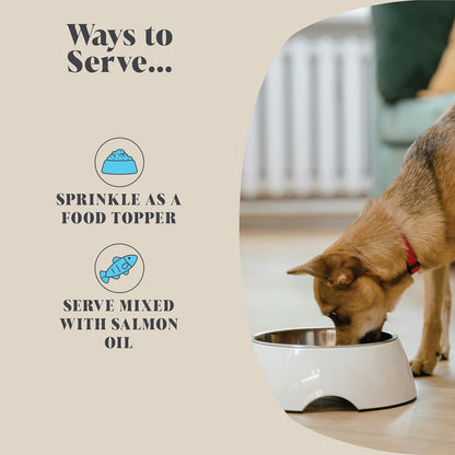 Plaque Off Seaweed Powder for Dogs (150 grams) | Natural Kelp | Plaque & Tartar Remover for Dogs | Naturally Freshens Breath | Dental Powder | Fights Teeth & Gum Disease | 120 Servings