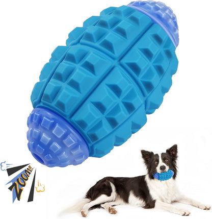 YINEYA Tough Dog Toys for Aggressive Chewers - Large Breed, Indestructible & Durable, Squeaky Dog Ball