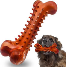 Dog Chew Toys, Indestructible Dog Toys for Aggressive Chewers, Tough Rubber Bone Teething Toy Birthday Gifts for Small Medium Large Dogs