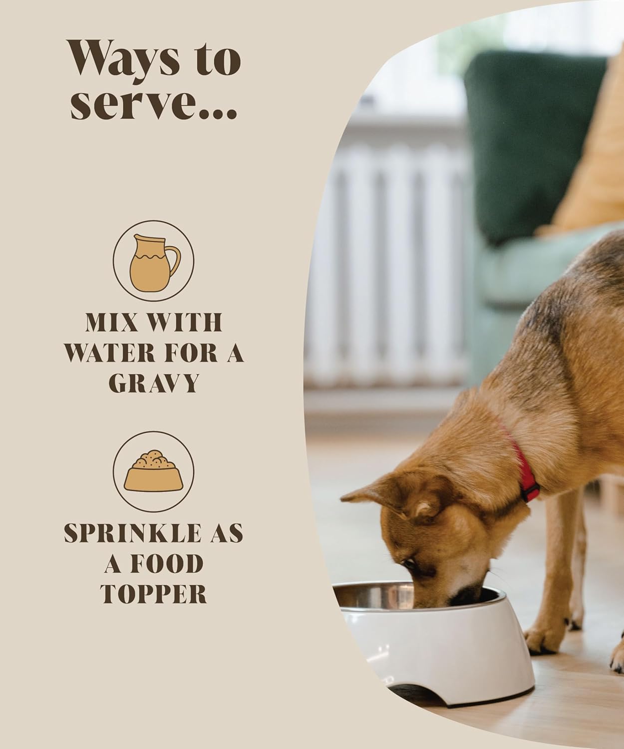 Chicken Bone Broth for Dogs & Cats | Create Delicious Bone Broth Gravy | Dog Food Topper for Picky Eaters | Each Pack Makes 9 Pints | Hackney Dog House