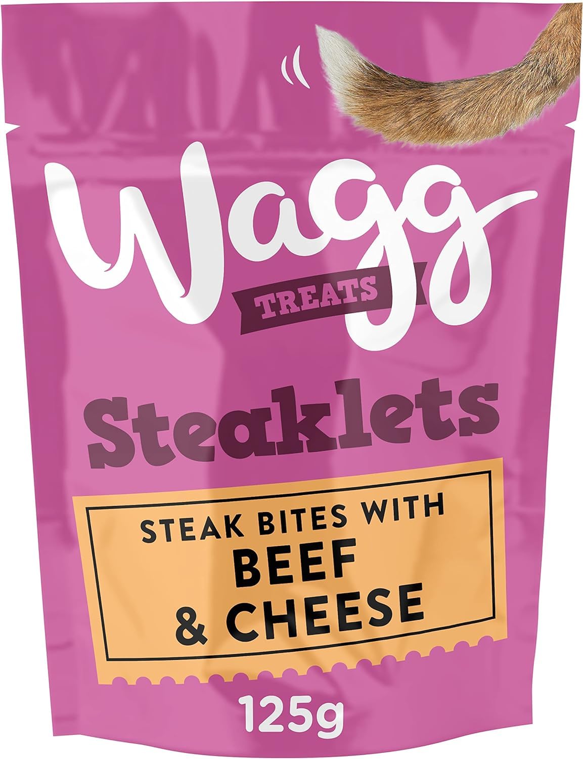 Wagg Fish Finger & Chips Tasty Bites Fish & Potato Dog Treats 125g (Pack of 7) - Oven Baked