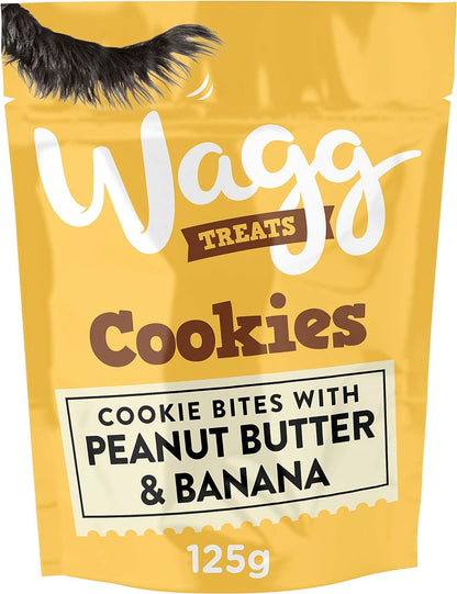 Wagg Sensitive Meaty Bites Lamb & Rice Dog Treats 125g (Pack of 7) - Oven Baked