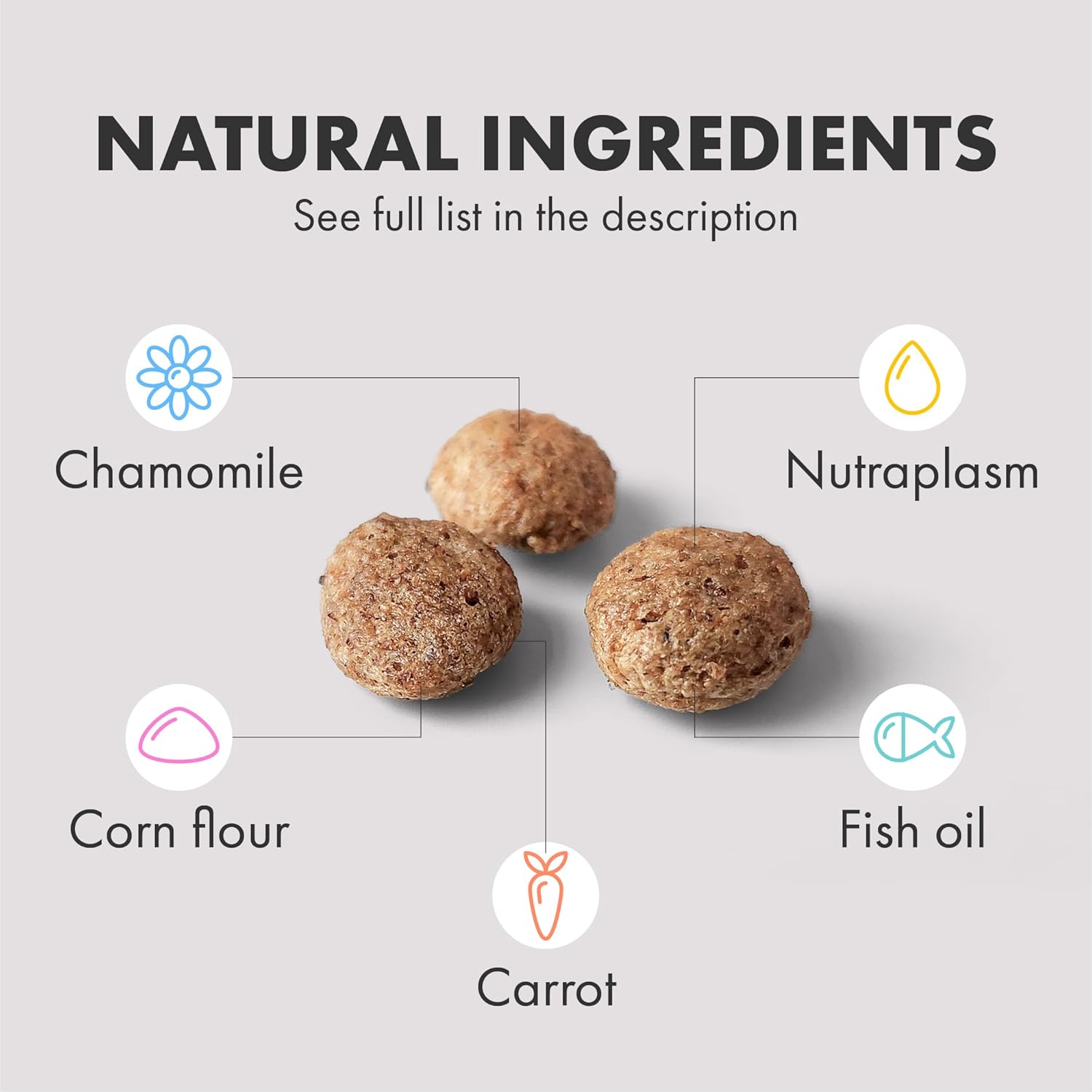 Multifit Crunchy Kibble Topper for Cats 75g - Plasma Superfood Supplement - Vet-Endorsed Daily Topper for Immunity, Gut Health & Vitality - With Collagen for Skin & Coat