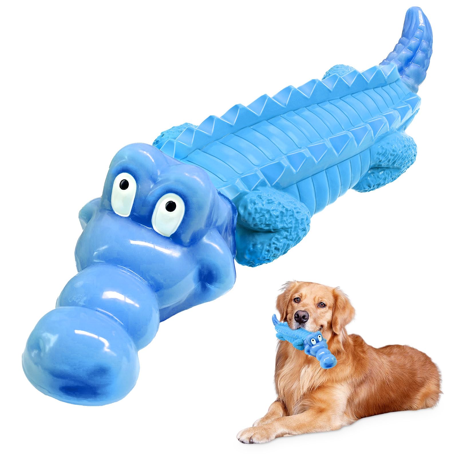 Jeefome Dog Toys for Aggressive Chewers - Tough, Indestructible Dog Chew Toys for Large, Medium, Small Breed Dogs to Keep Them Busy