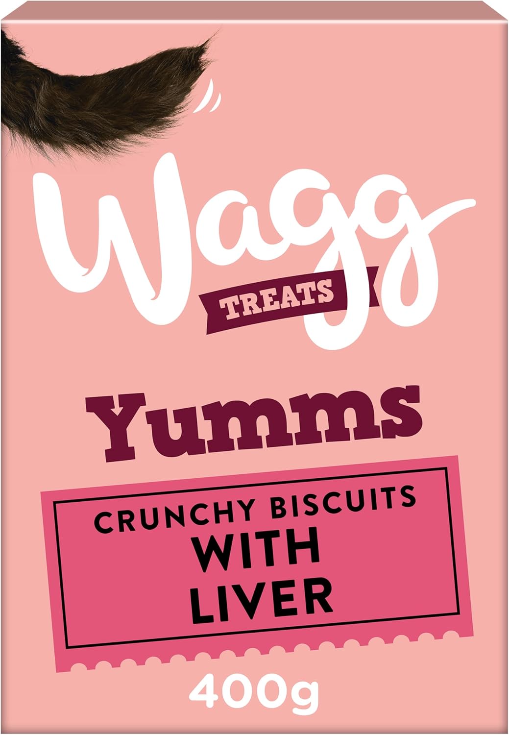 Wagg Yumms Liver Dog Treats 400g (Pack of 5) - Oven Baked