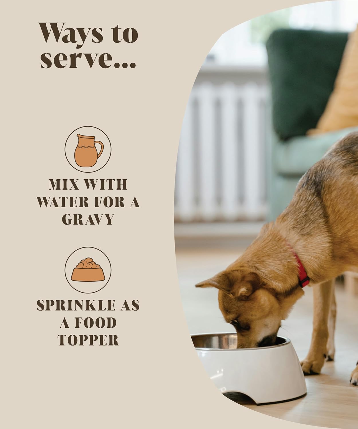 Beef Bone Broth for Dogs & Cats | Create Delicious Bone Broth Gravy | Dog Food Topper for Picky Eaters | Each Pack Makes 9 Pints | Hackney Dog House (Beef)