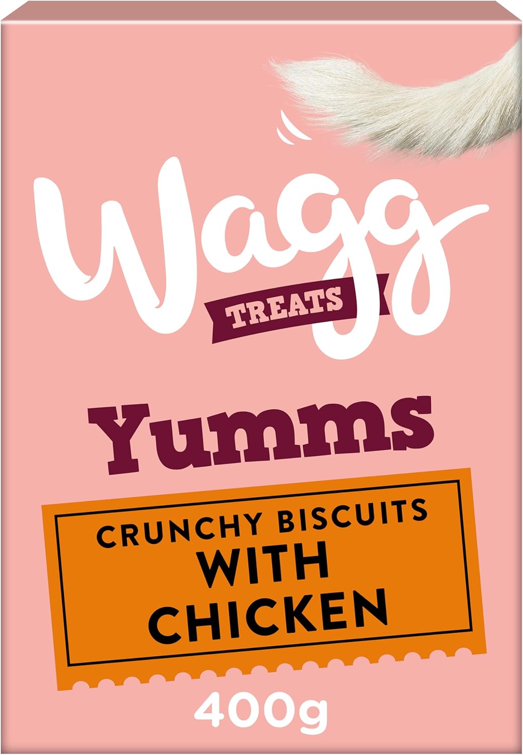 Wagg Yumms Chicken Dog Treats 400g (Pack of 5) - Oven Baked