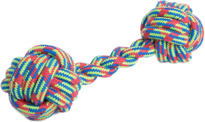 Petface Toyz Woven Knotted Rope Bone Dog Toy