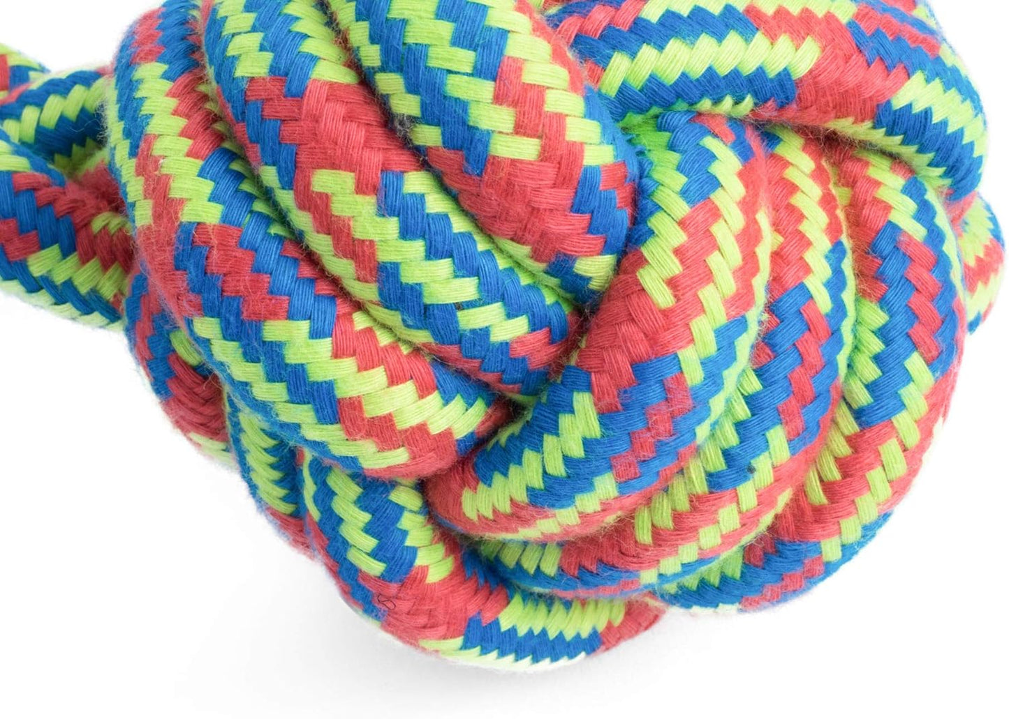 Petface Toyz Woven Knotted Rope Bone Dog Toy