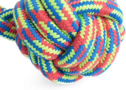 Petface Toyz Woven Knotted Rope Bone Dog Toy