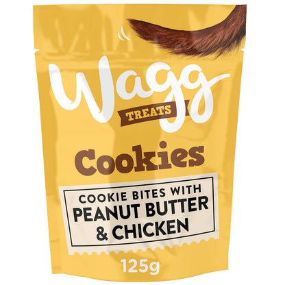 Wagg Sensitive Meaty Bites Lamb & Rice Dog Treats 125g (Pack of 7) - Oven Baked