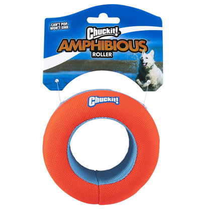 Chuckit! Amphibious Bumper Dog Toy – Water-Friendly Dog Toy for Interactive Play, 23cm (Pack of 1)