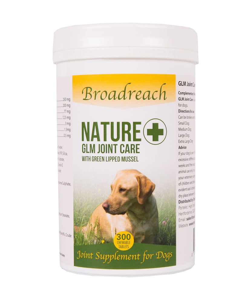 GLM Joint Care For Dogs and Puppies – 120/300 chewable tablets