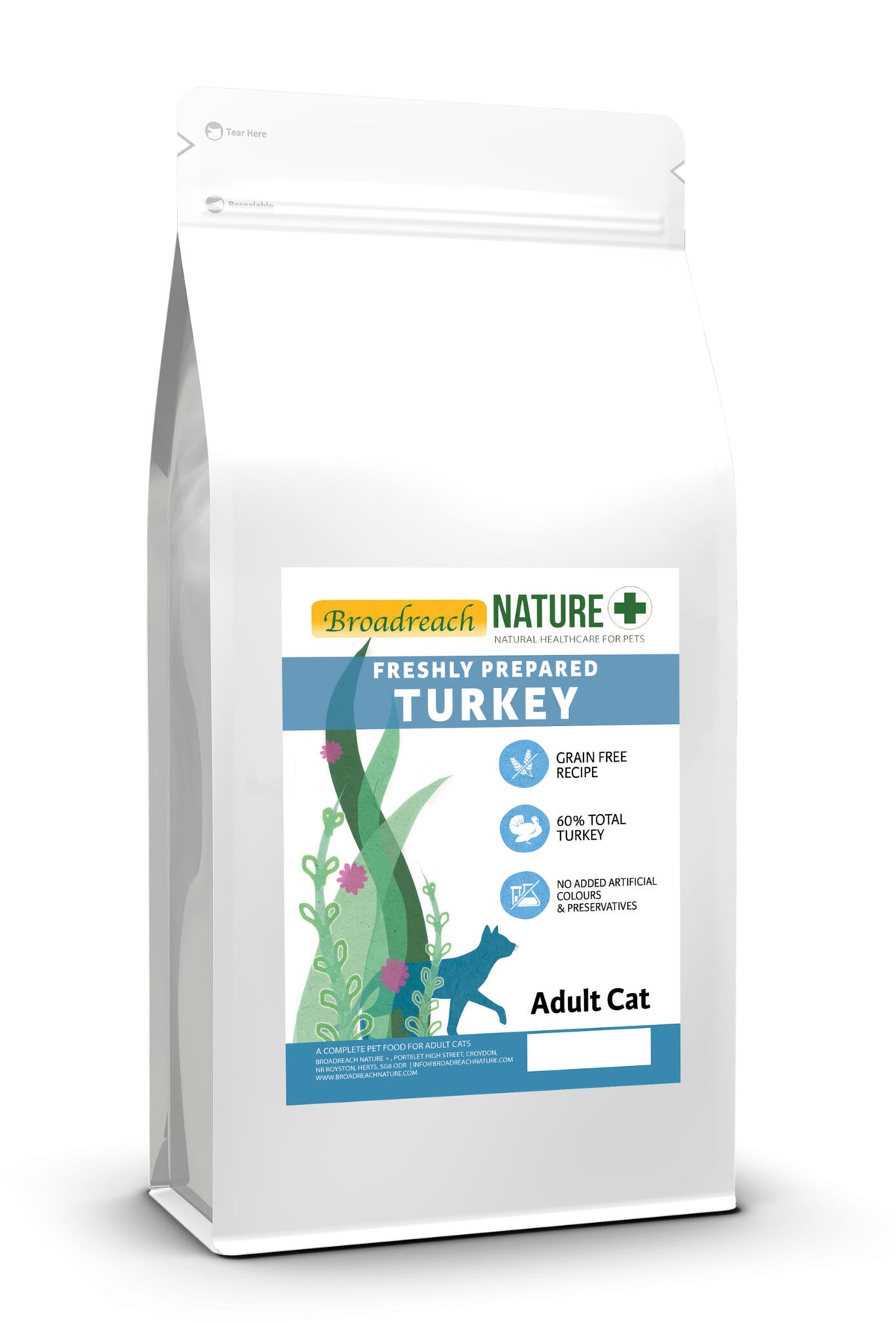 Adult Cat Food Turkey- Grain Free