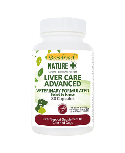 Liver Care Advanced for Dogs, Cats, Puppies and Kittens – 30 and 90 sprinkle capsules