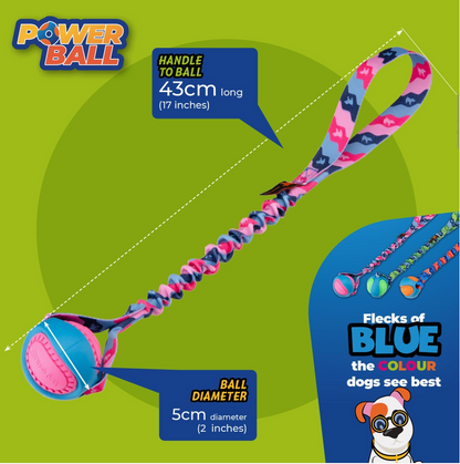 Powerball Bungee Tug | Dog Ball Toys | Tug-E-Nuff