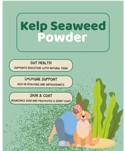 Seaweed Kelp Powder for Dogs & Cats
