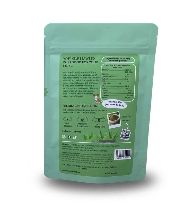 Seaweed Kelp Powder for Dogs & Cats