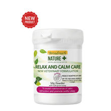 Relax and Calm Care for Dogs, Cats, Puppies and Kittens – 50g powder with half gram scoop