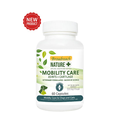 Mobility Care for Dogs, Cats, Puppies & Kittens – 60 sprinkle capsules