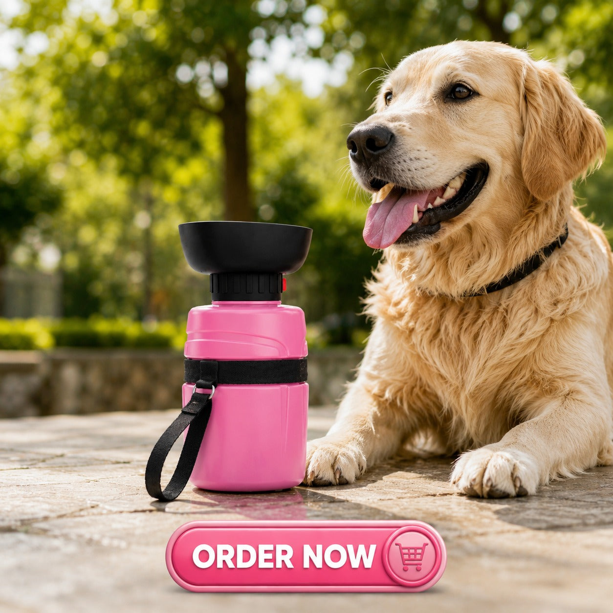 Pet Monty HydroGo Portable Dog Water Bottle