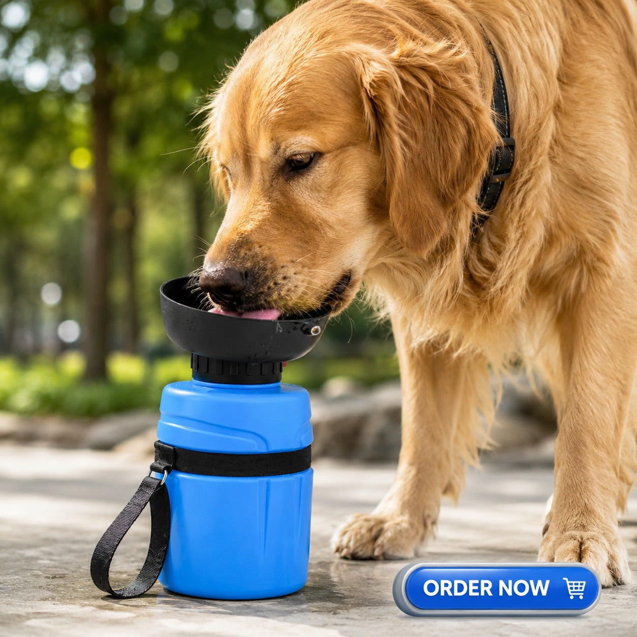 Pet Monty HydroGo Portable Dog Water Bottle