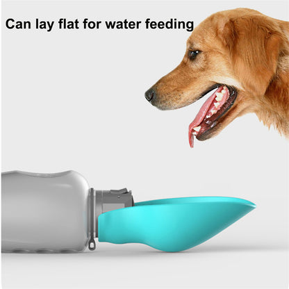 Pet Monty 800ml Dogs Water Bottle Portable High Capacity Leakproof Pet Foldable Drinking Bowl