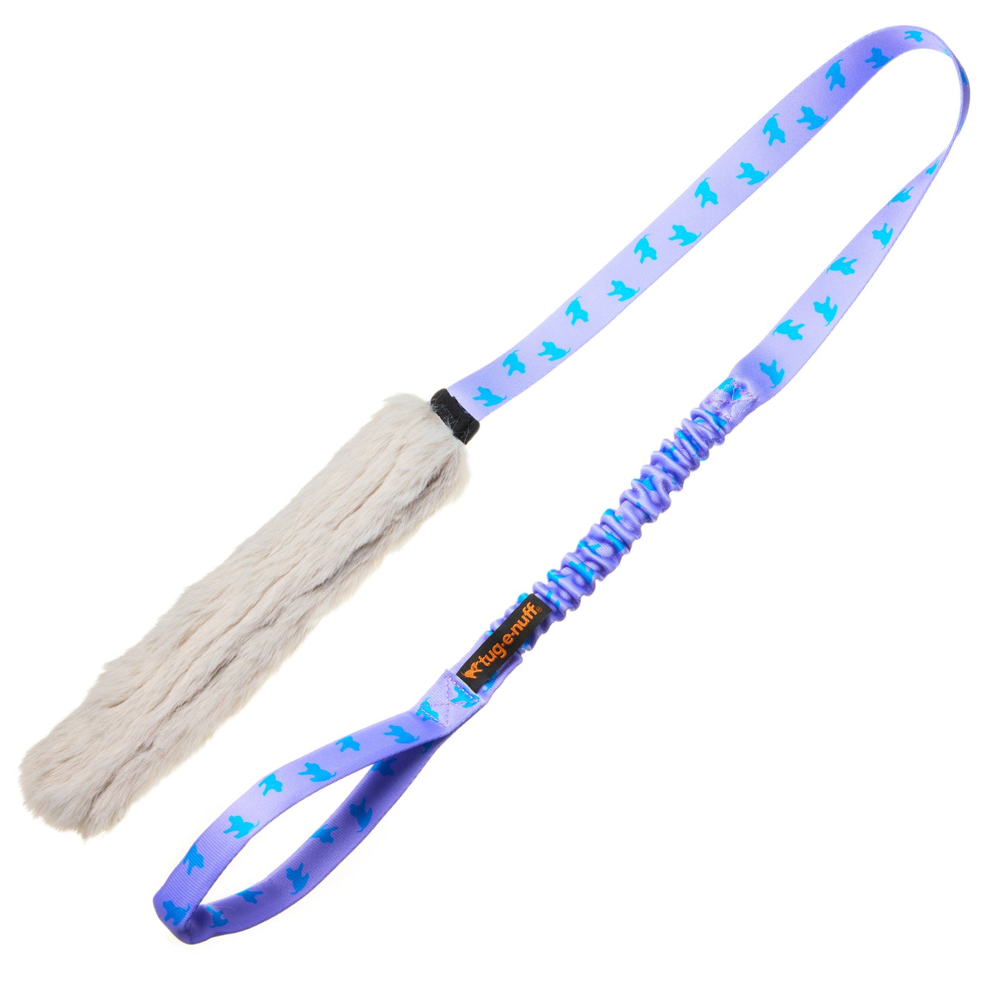 Faux Fur Bungee Chaser Tug Toy | #1 Dog Tug Toys | Tug-E-Nuf