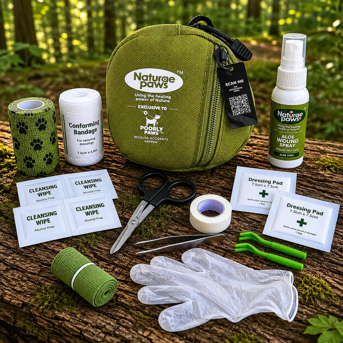 Naturae Paws Canine First Aid Kit