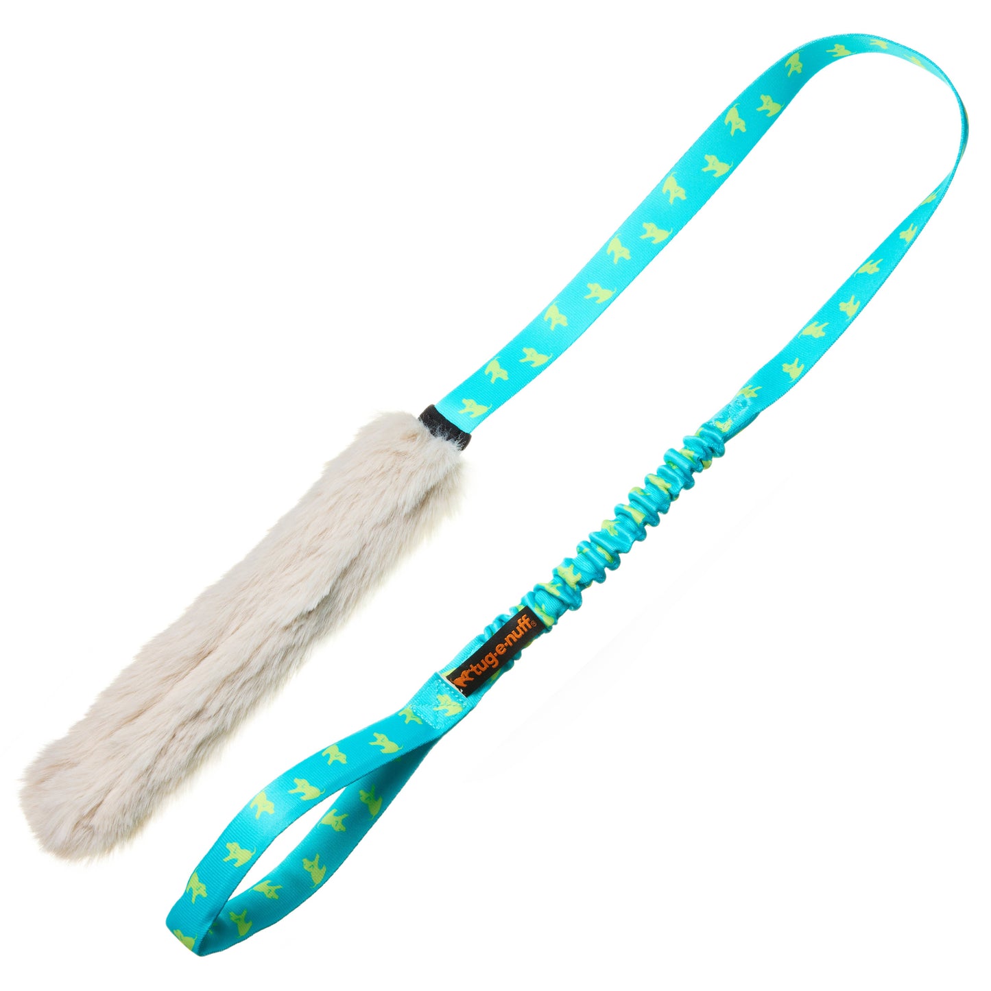 Faux Fur Bungee Chaser Tug Toy | #1 Dog Tug Toys | Tug-E-Nuf