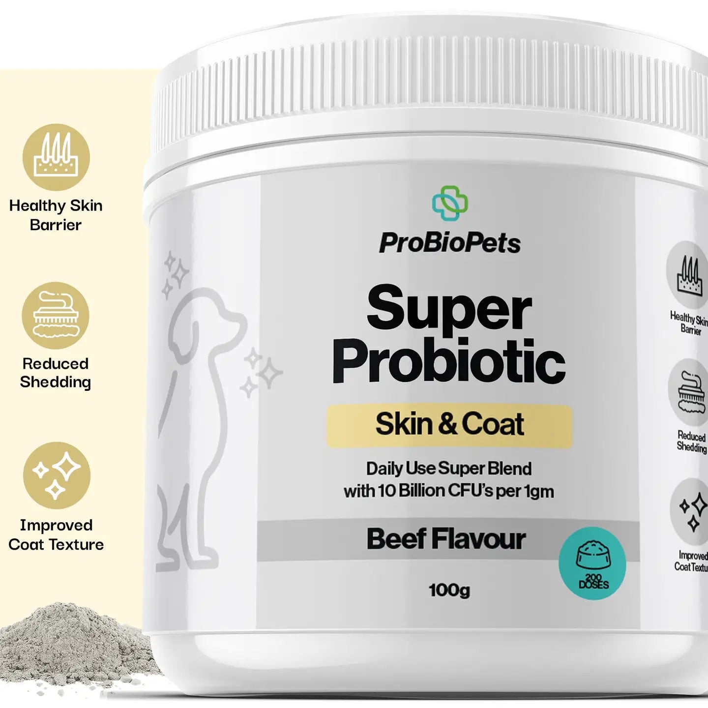 Skin & Coat Probiotic For Pets
