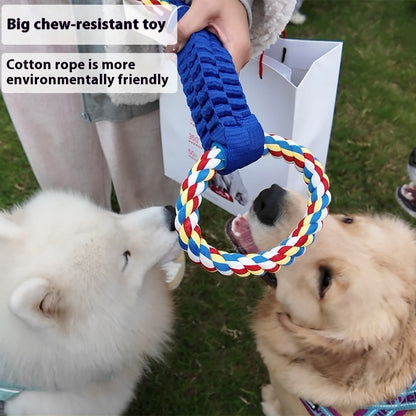 Pet Monty Dog Tug Toy – Interactive Tooth Cleaning String