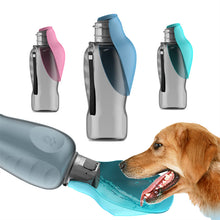Pet Monty 800ml Dogs Water Bottle Portable High Capacity Leakproof Pet Foldable Drinking Bowl